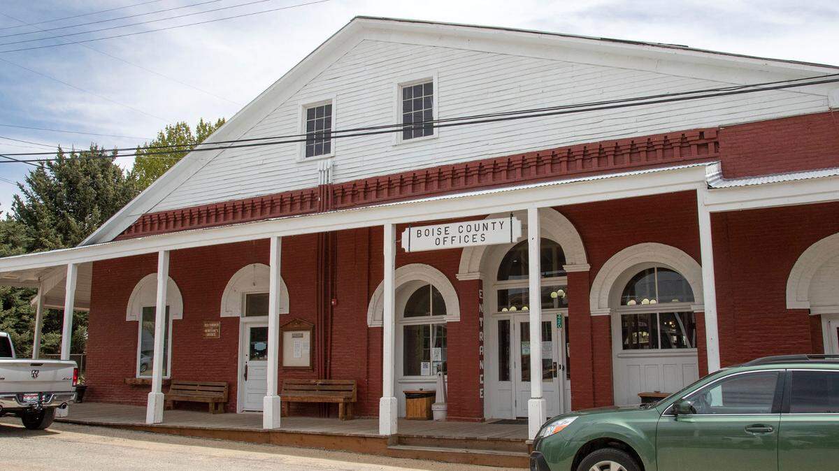The Boise County offices in Idaho City have been the scene of multiple controversial moments in recent months surrounding Commissioner Robert Ted Holmes.