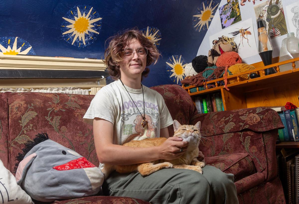 Quinn Carter, 18, recently moved away from Boise for school.