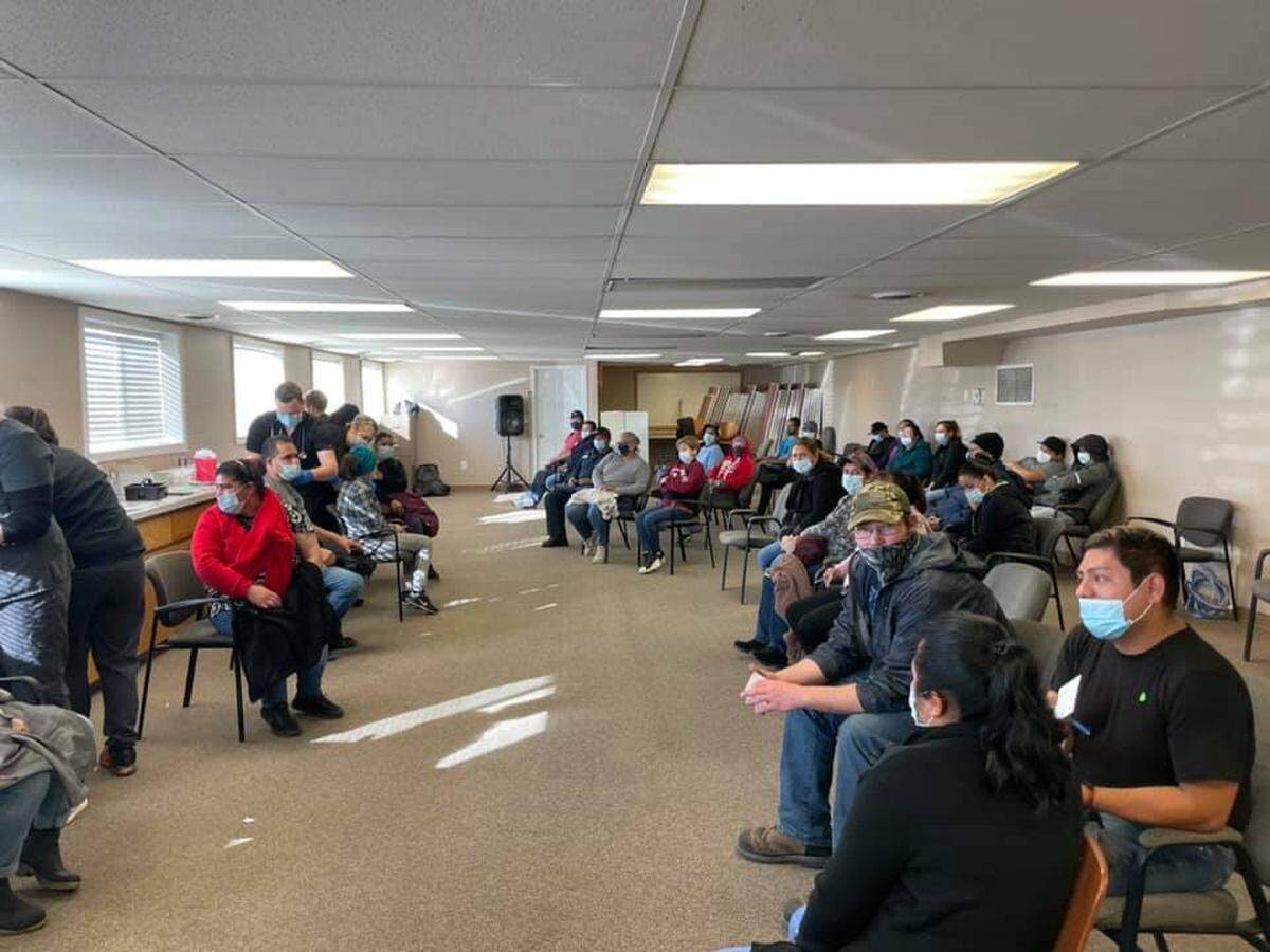More than 350 employees of Mickelsen Farms and Rigby Produce were vaccinated earlier this month.