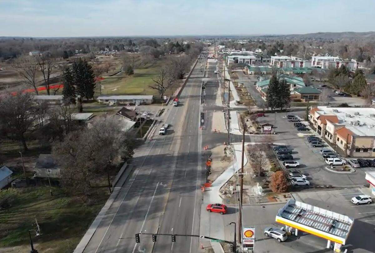 Construction to widen State Street near Pierce Park Lane is already underway as part of a broader effort to expand the key traffic corridor. 