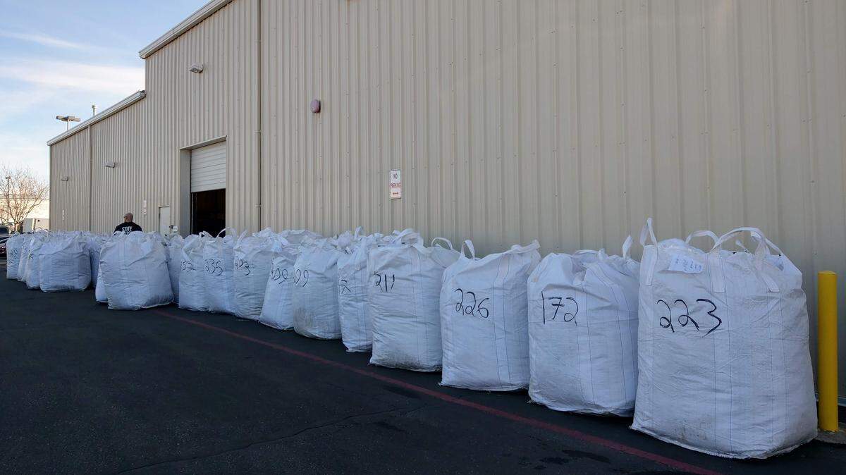 Idaho State Police believe the leafy, green substance they found in a truck at the East Boise Port of Entry was marijuana, as much as 6,701 pounds.