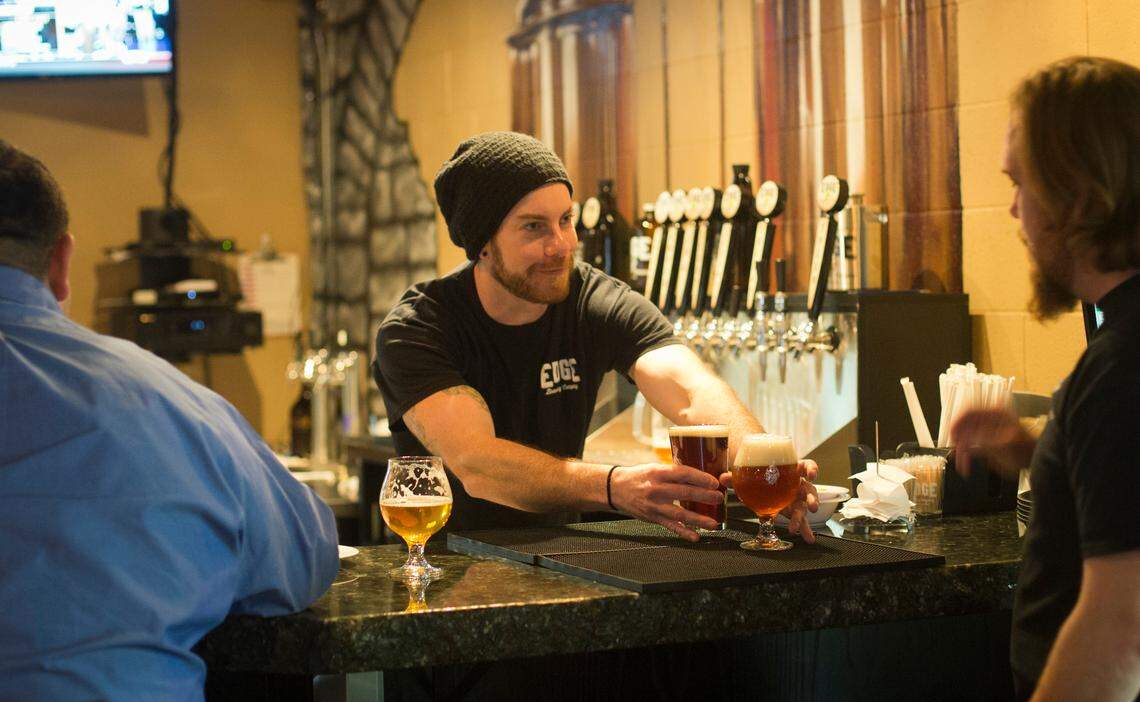 Edge Brewing opened in 2014 serving more than a dozen beers made in-house — with room to expand.