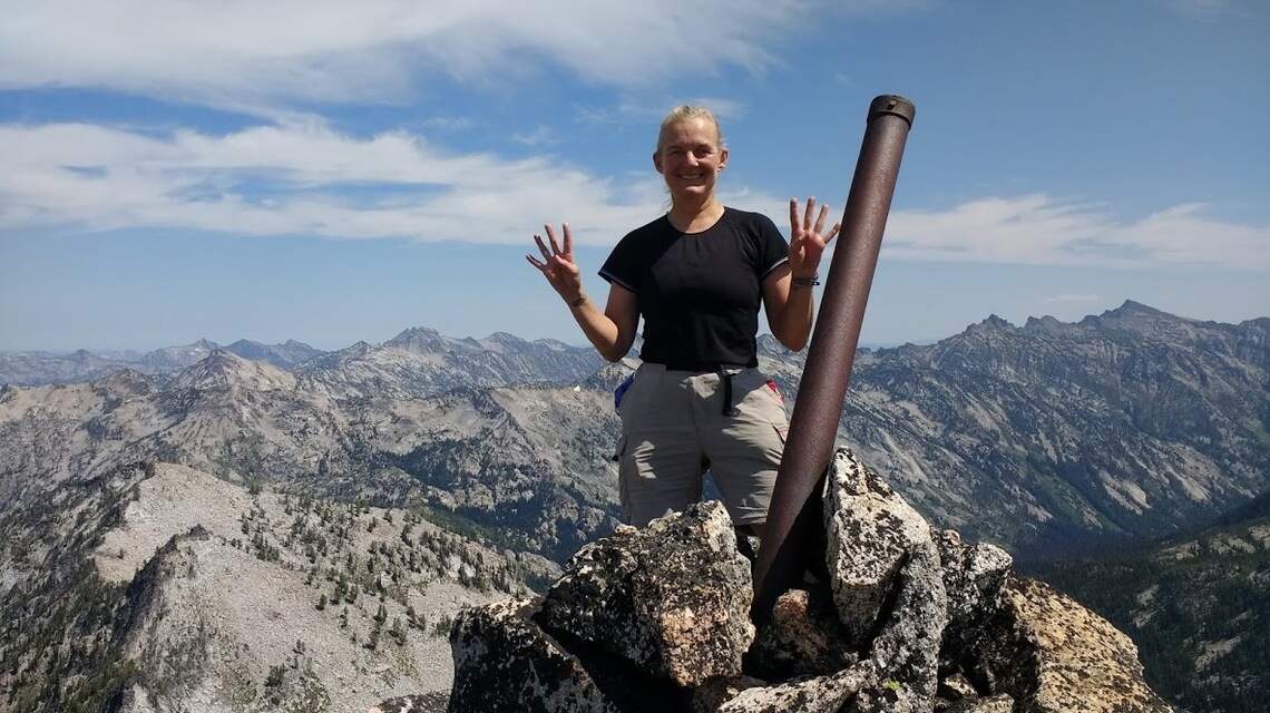 Meridian woman has national mountain climbing records. She just set one in Idaho, too
