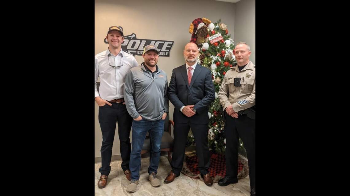 Eagle police officer shot in July to be honored during Famous Idaho Potato Bowl in Boise