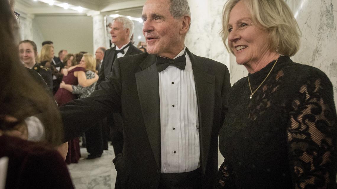The 31st governor, Jim and Vicki Risch. The Inaugural Procession and Ball is a tradition, dating back to 1913, that honors Idaho’s elected officials.