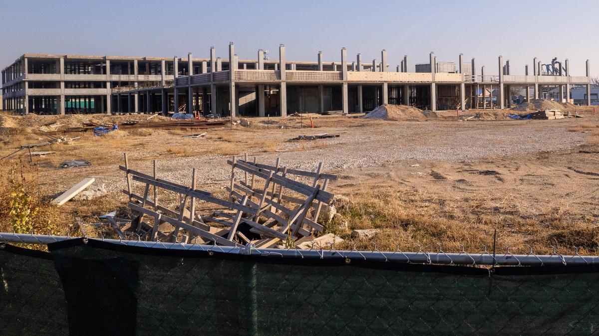 The site of the stalled Union 93 project would have brought retail and apartments to downtown Meridian. Developer Galena Opportunity Fund, run by Bill Truax, now owes $20 million to contractors for unpaid work.