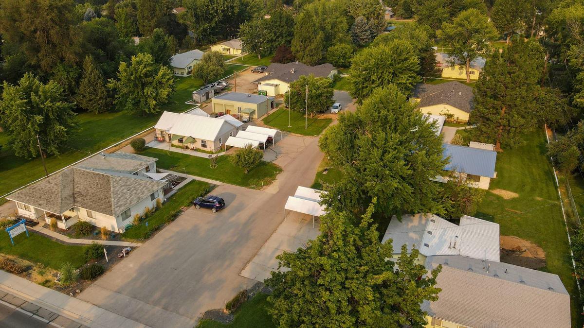 A plan to redevelop the Boise Christian Homes would replace 12 buildings to make room for 74 new units. A new public road would pass through the property.