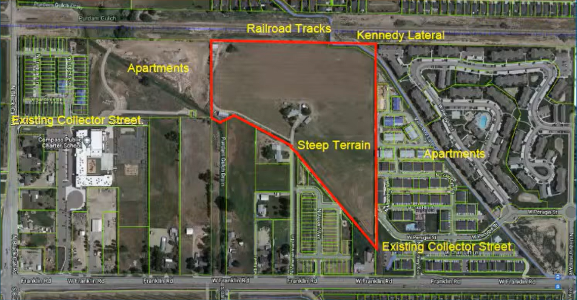 The Newkirk development is planned for a relatively dense area with services that could one day include some sort of rapid transit.