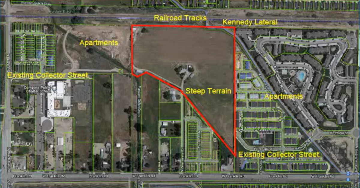 The Newkirk development is planned for a relatively dense area with services that could one day include some sort of rapid transit.