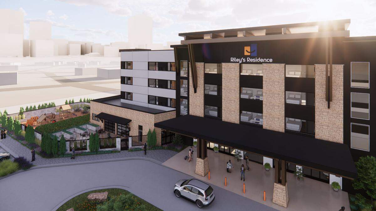 A rendering of Riley’s Residence by Boise architecture firm CSHQA.