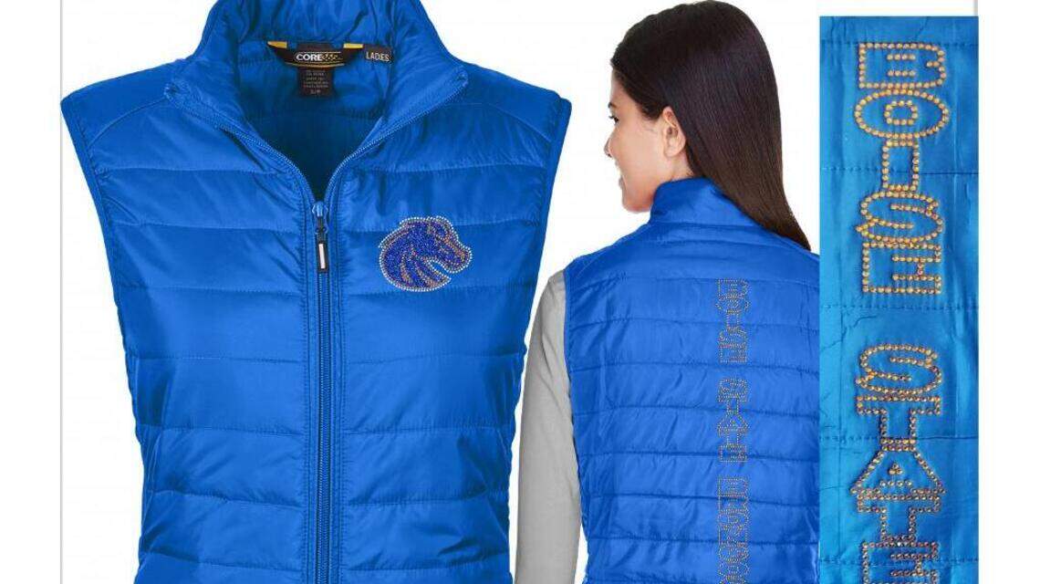 Kes Harsin loves BSU — and sparkle. Meet her and view her new clothing designs tonight