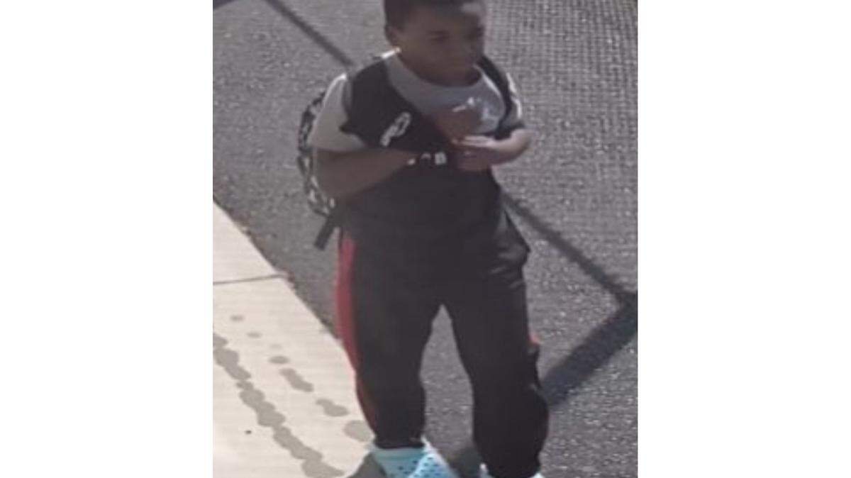 Innocent was last seen near Morley Nelson Elementary School leaving school. The above photo was taken of him leaving school Friday. 