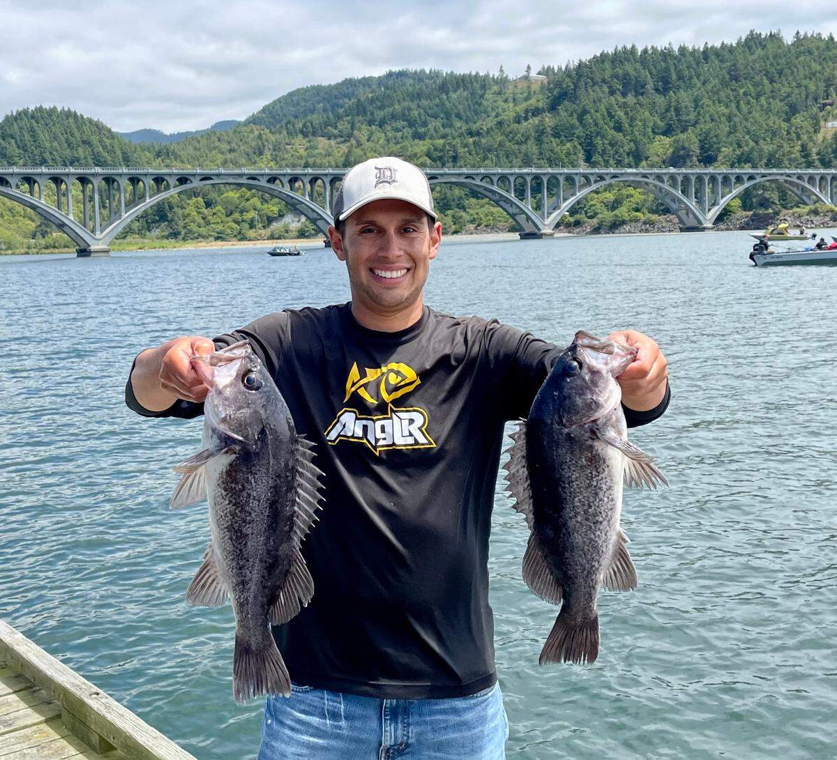 Black rockfish are plentiful, hard fighting and excellent table fare. Using large swimbaits led to bigger catches for fishing columnist Jordan Rodriguez.
