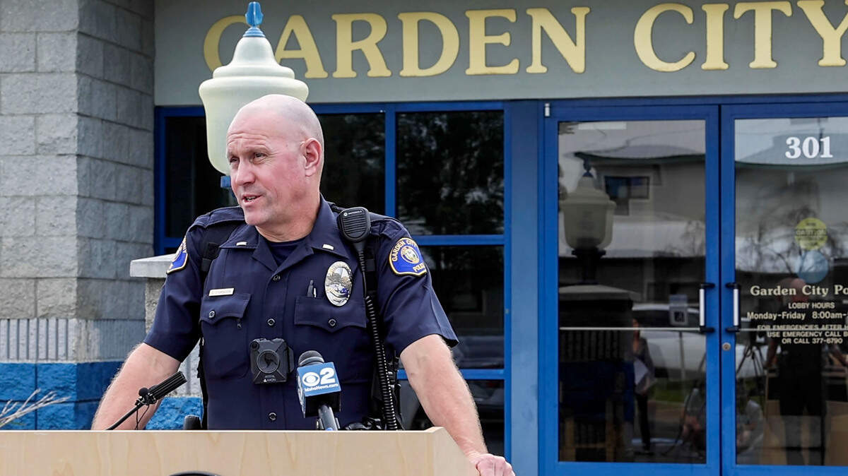 Police Chief Cory Stambaugh is one of Garden City’s highest-paid city employees.
