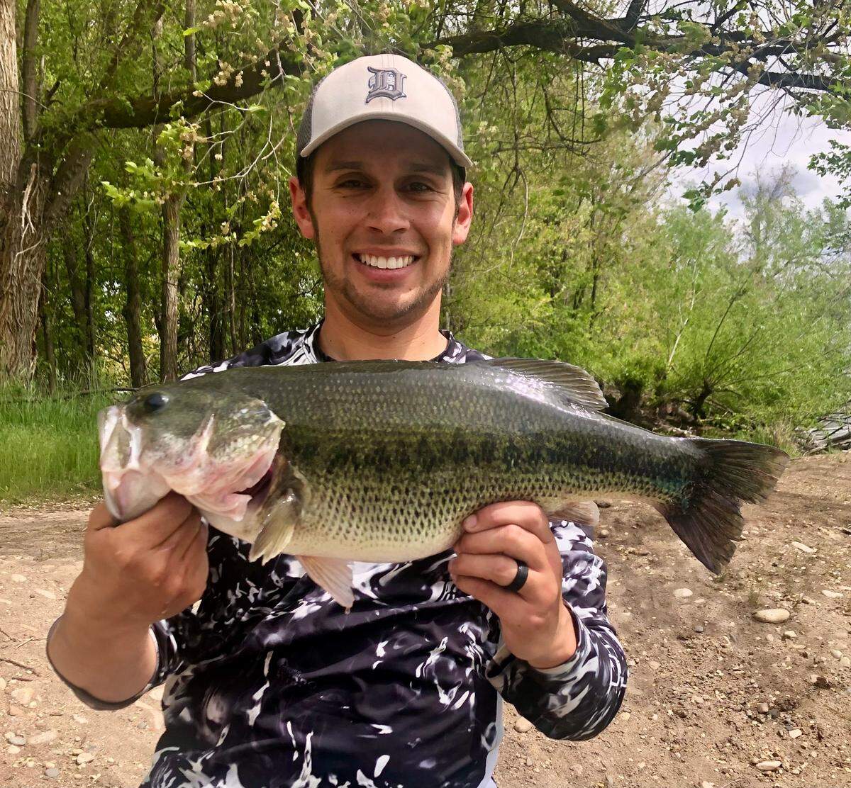 Local ponds are convenient, underrated places to fish — and they often hold big bass like this 22-inch largemouth.