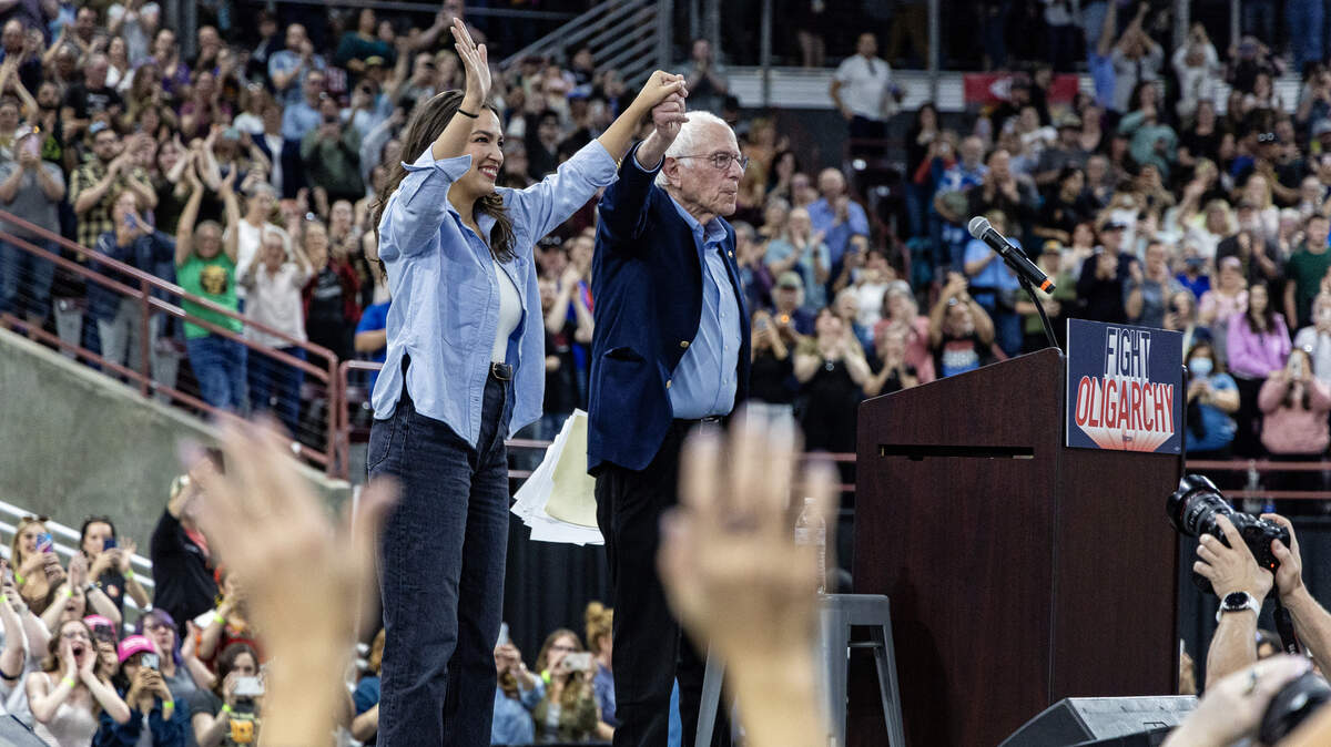 Sanders, AOC talk wages, billionaires, housing at Idaho rally | Idaho ...