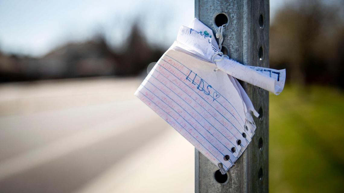 A formal sign erected by ACHD asking people to dive safely along Five Mile Road near McMillan Road is …