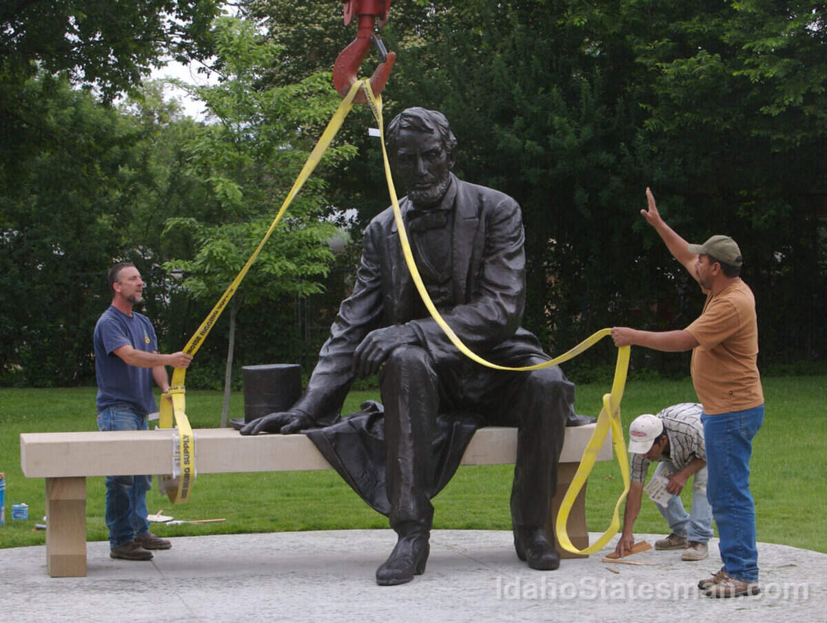 One of the largest seated bronze statues of Abraham Lincoln in the country now was unveiled in Julia Davis Park on Juneteenth in 2010. The now federal and state holiday is observed by several government offices.