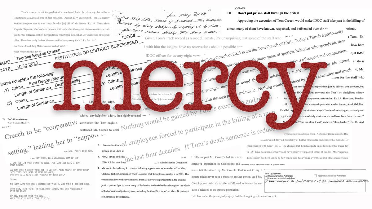 Thomas Creech, 73, Idaho’s longest-serving death row prisoner, petitioned the Commission of Pardons and Parole to grant him mercy. After nearly 50 years of incarceration, he has asked to avoid execution and be resentenced to life in prison. His hearing is scheduled for Jan. 19.