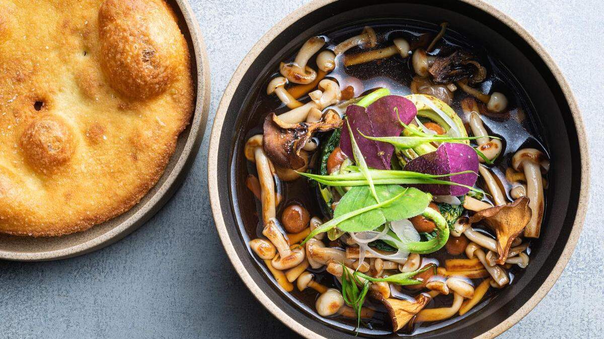 Chef Kris Komori’s restaurant, Kin, in downtown Boise, offers a prix-fixe menu that rotates regularly.