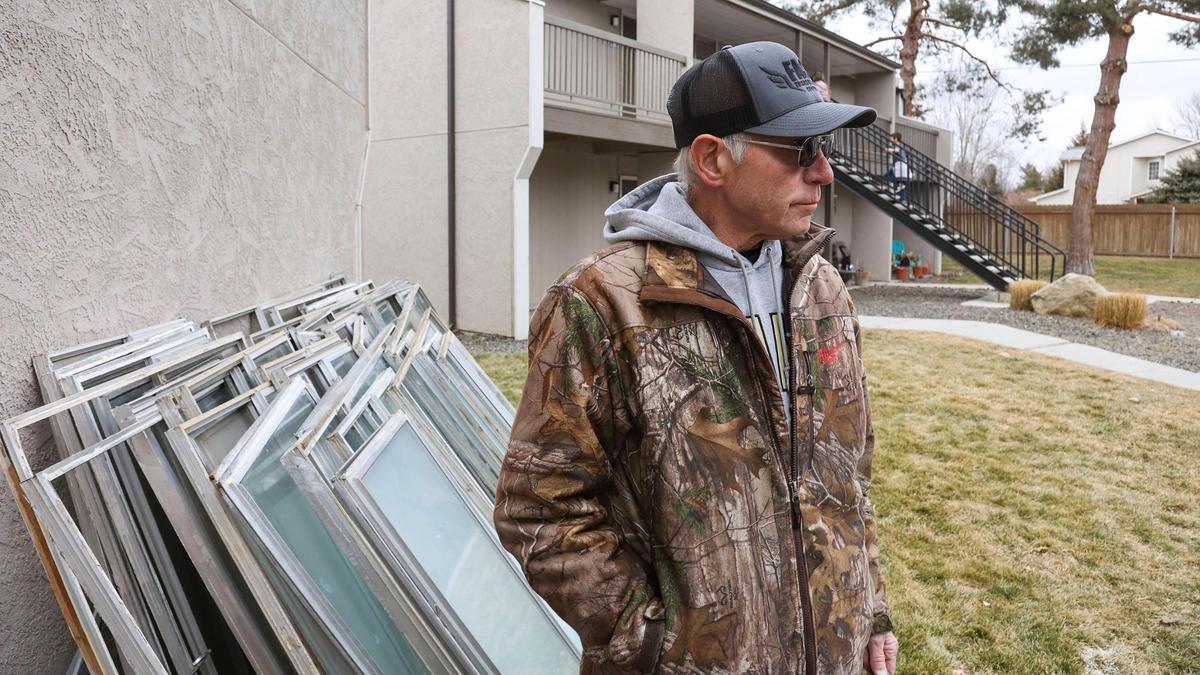 Boise resident Jeff Olson says a $750 rent increase at his apartment at Curtis and Cassia streets is unaffordable. Remodeled units will go up to $1,595 a month. “I don’t know what I’m going to do,” Olson said.