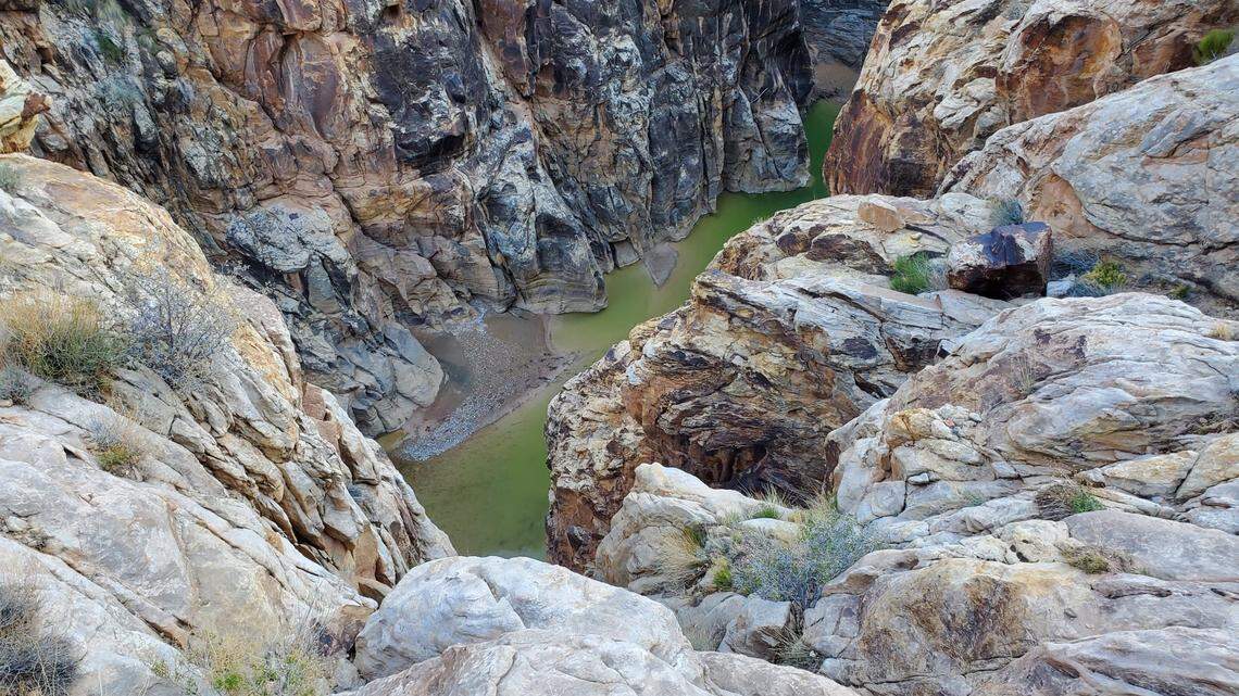 A 50-year-old man from Salt Lake City fell to his death in Upper Black Box, deputies said.