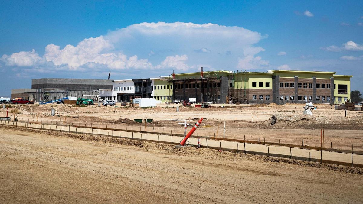 Construction continues on the newest high school in West Ada County, Owyhee High, located north of Ustick Road and east of McDermott Road. The $60 million school is expected to finish in August 2021 and is expected to help relieve overcrowding at Rocky Mountain and Eagle high schools. Meanwhile, Meridian High School is under-enrolled, relative to its capacity.