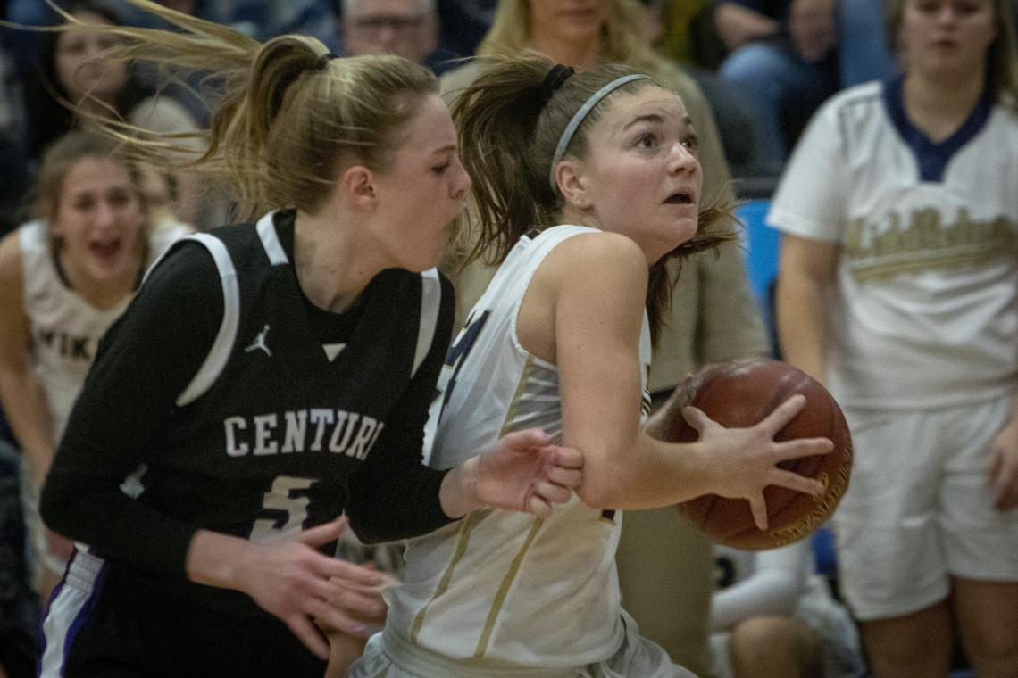 Middleton junior Payton Hymas, right, is one of the 4A SIC’s top returning players after breaking into the Vikings’ lineup as a freshman two years ago.