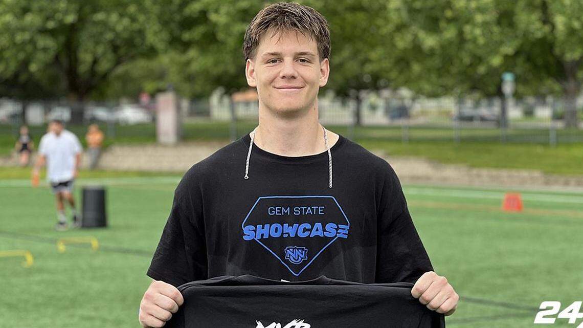 Borah senior Trevor McKenna verbally committed to Boise State on Thursday. He will play defensive tackle.