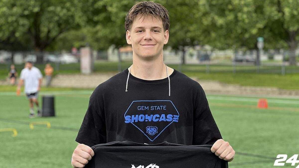 Borah senior Trevor McKenna verbally committed to Boise State on Thursday. He will play defensive tackle.