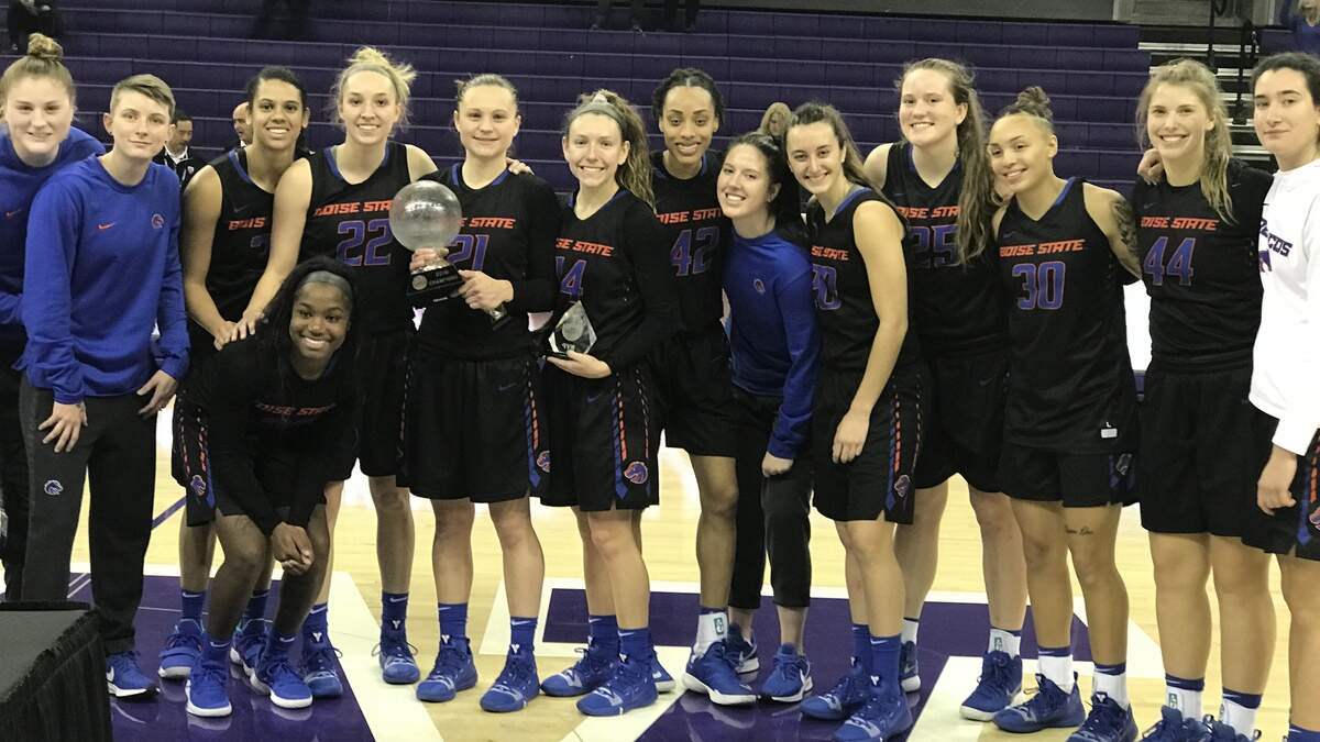 The Boise State women’s basketball team won the 2018 Husky Classic on Sunday with a 73-69 victory over Washington at Alaska Airlines Arena in Seattle.