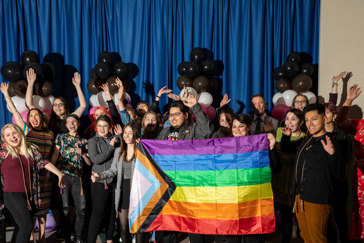 Boise State’s Rainbow Graduation in April honored LGBTQ students. It’s not an actual commencement, though. They still graduated with the rest of their classmates.