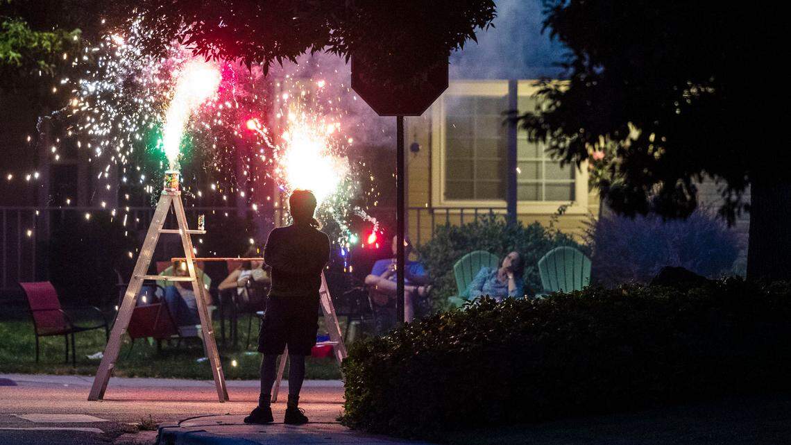 The Boise Fire Department responded to 15 fires caused by fireworks as of Monday. But no citations for illegal fireworks have been issued.