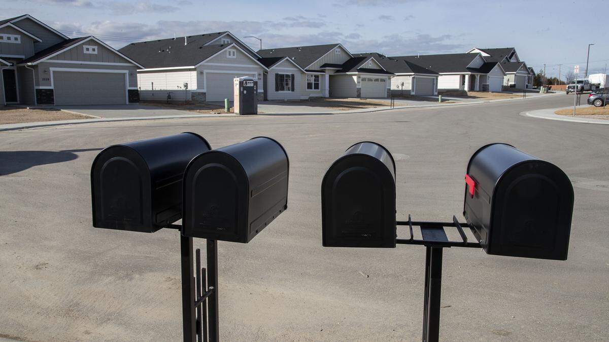 New CBH rental homes are going up in south Meridian off of Victory Road.