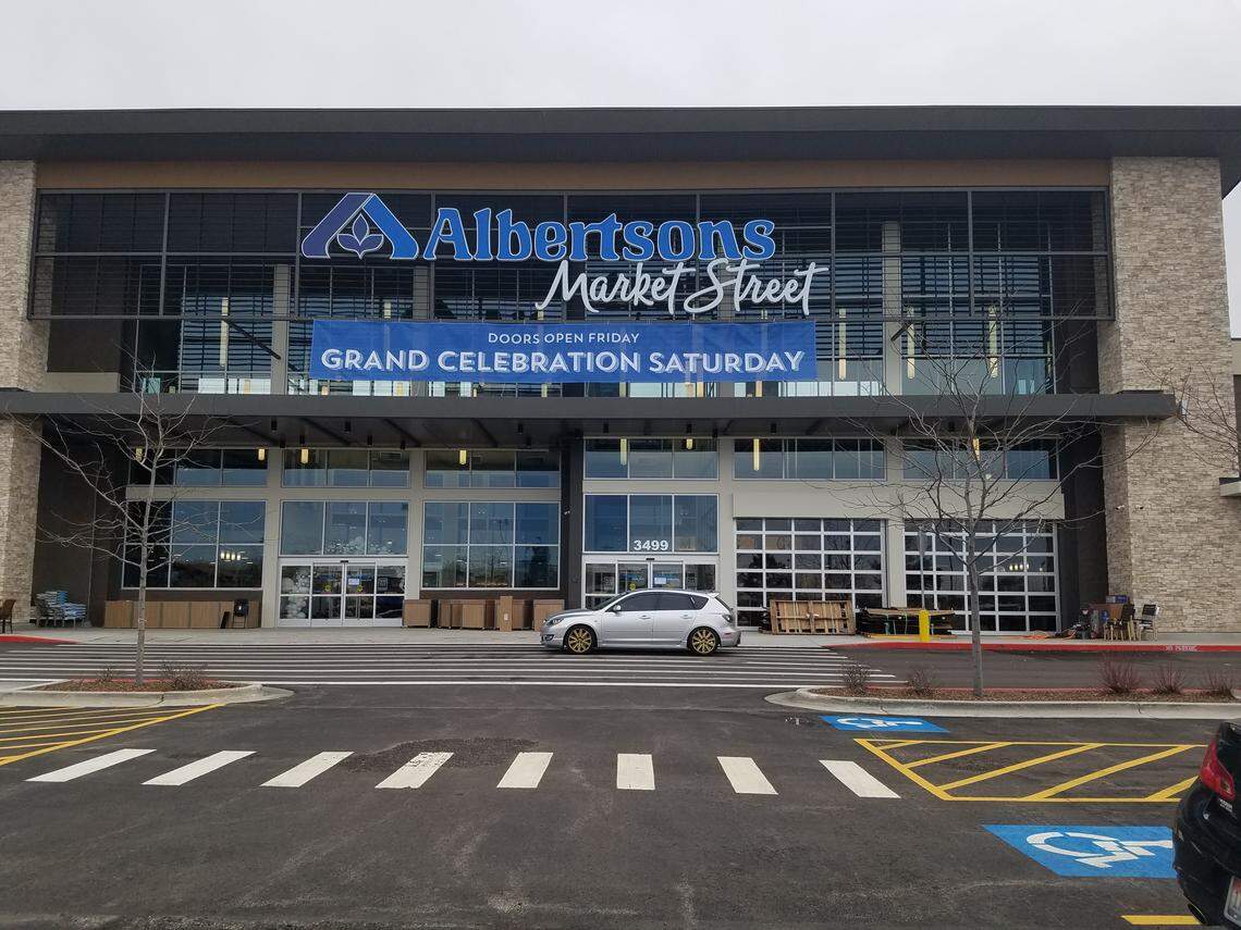 The Albertsons Market Street store at Fairview and Eagle Road in Meridian features online ordering where customers can pick up their orders in front of the store.
