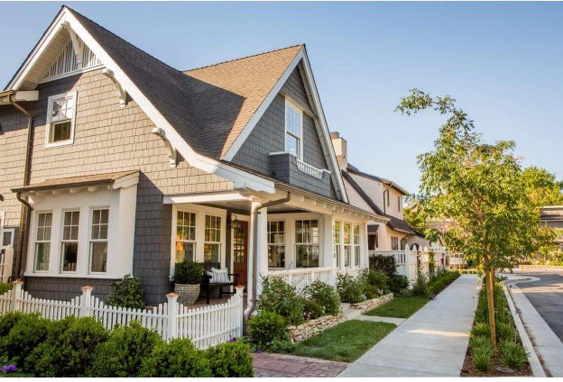 A view of what some of the new homes along Hill Road in Northwest Boise might look like.