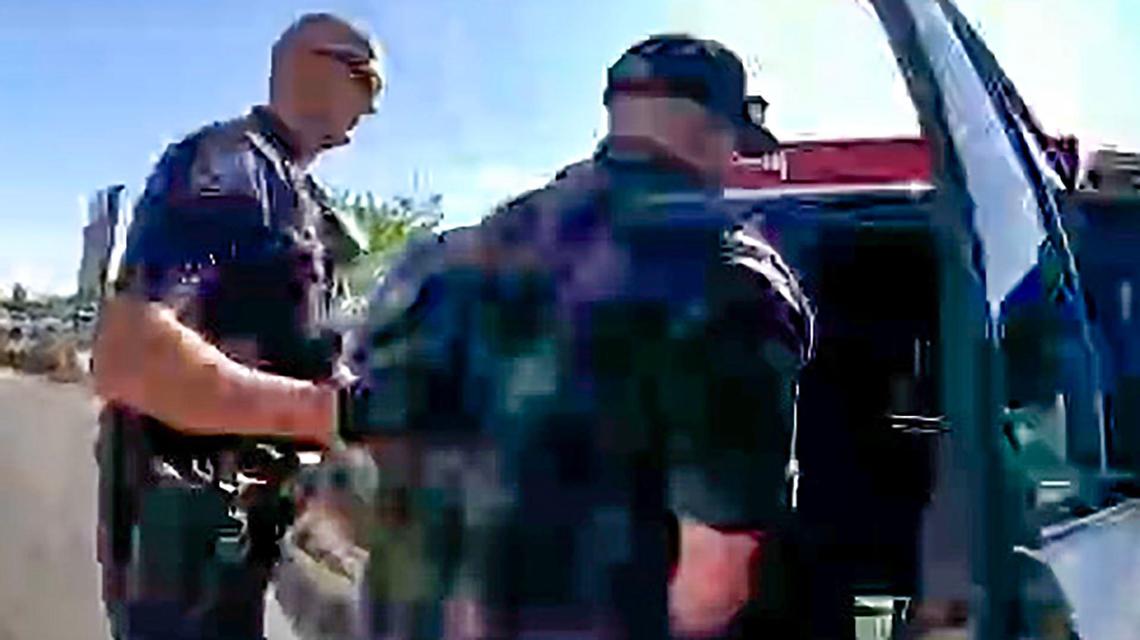 Meridian Police Department body-cam video shows the interaction between police and Colt James Seward when he was arrested in May of 2023.