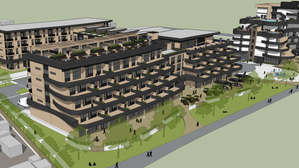 Garden City could get its tallest building with boutique hotel, apartments near Greenbelt