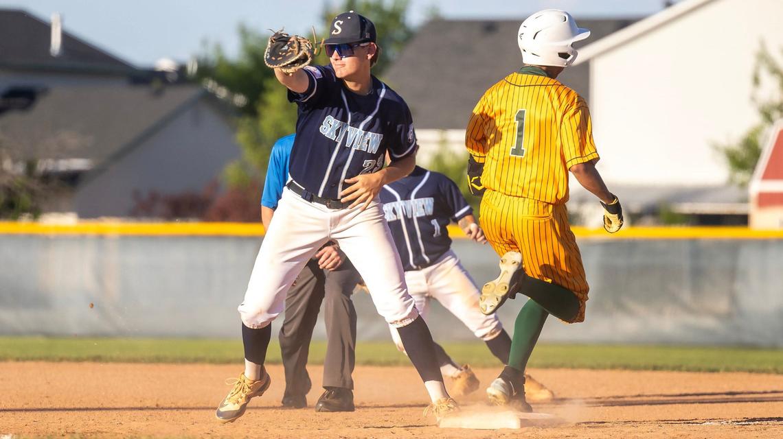 Skyview’s Grady Daniels, left, was voted the 4A SIC Player of the Year by the league’s coaches.