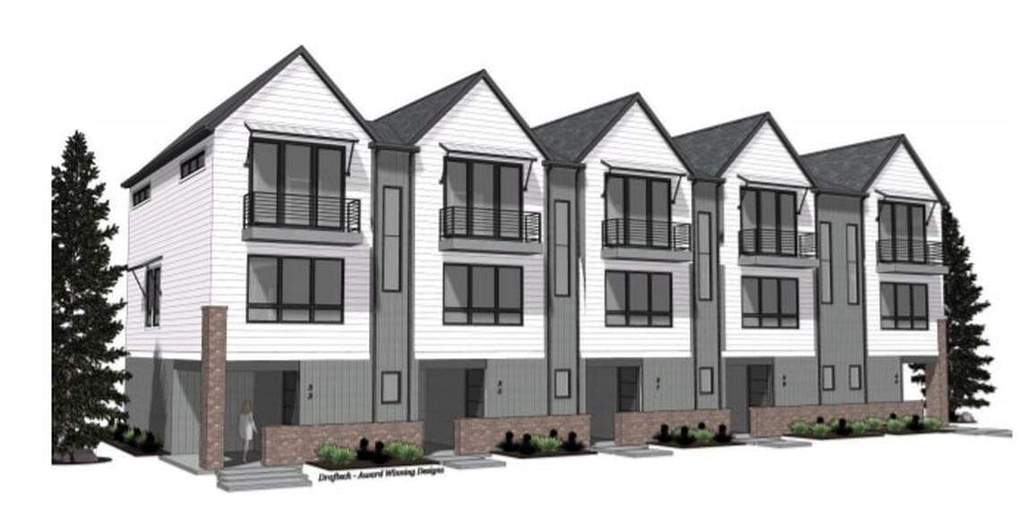 A rendering of Helen’s Village, proposed at 1451 N. Shoshone St. in Boise.