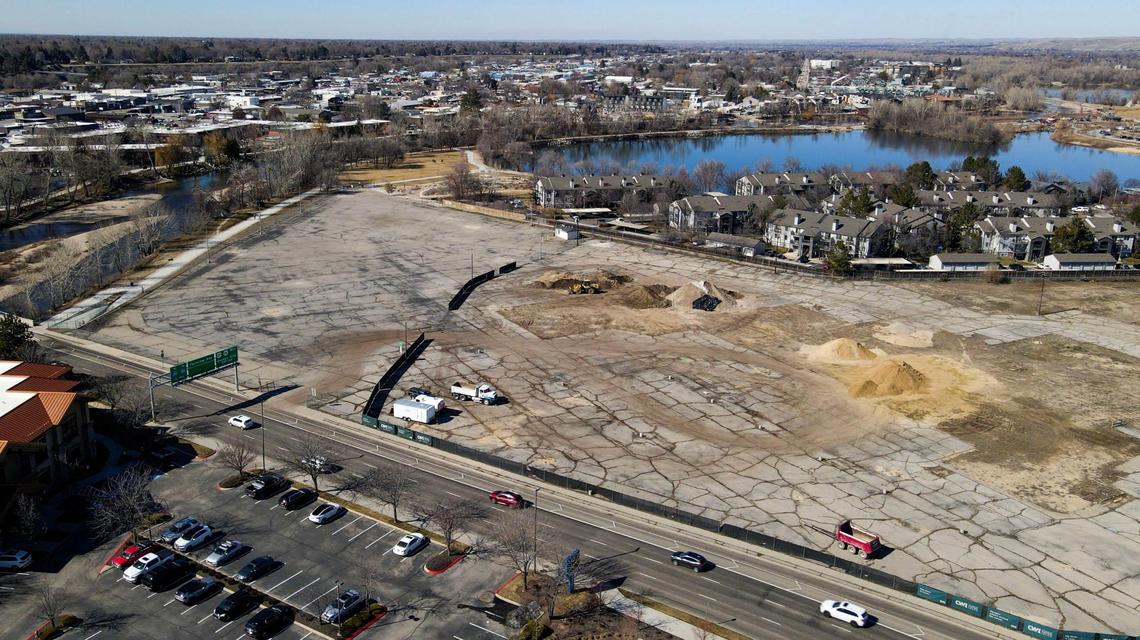 CWI bought this former car dealership on Main Street in 2015. The dealership’s buildings were torn down in 2013. 