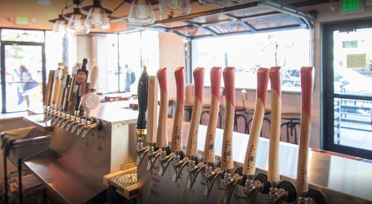 Meriwether Cider House has 20 taps, including 19 dedicated to cider and one to kombucha.