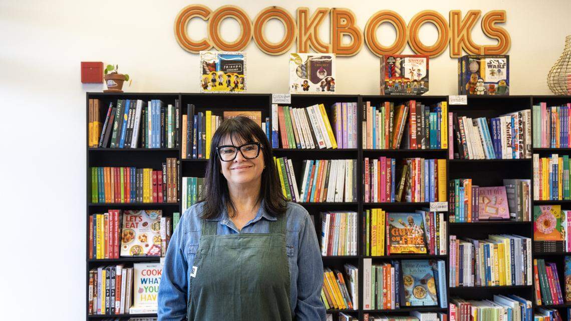 Alicia Mattera is the founder and owner of Cooks and Books, a new bookshop in Meridian that features a curated selection of cookbooks and as well as offering cooking classes and book clubs.