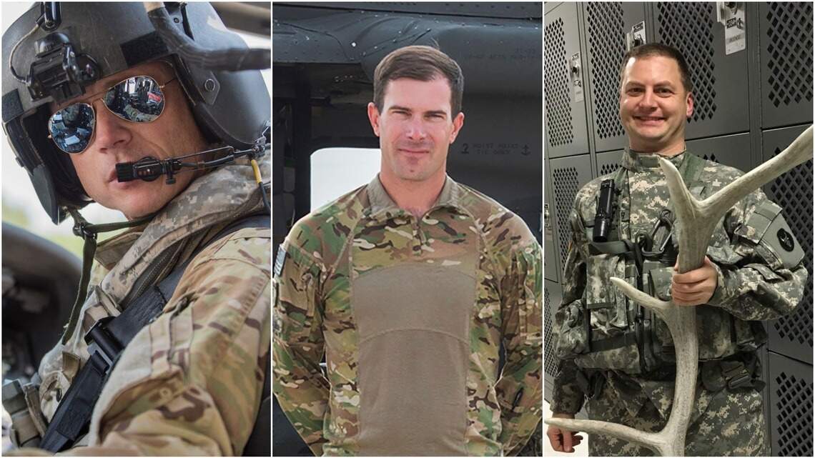 Idaho Guard records show 3 killed in crash were decorated officers, helicopter pilots