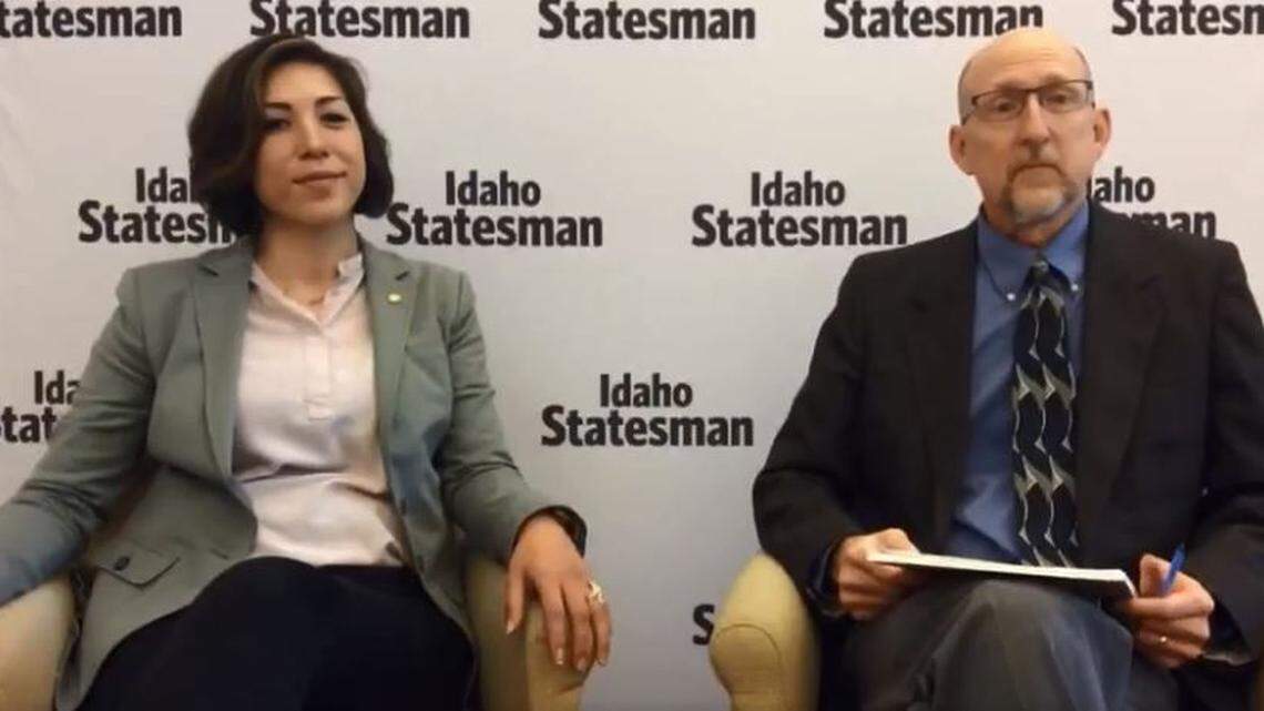 Paulette Jordan and Bill Manny sat together for a live Facebook interview, part of the Statesman's Conversation with Candidates series.