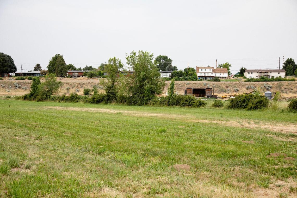 This Victory Road property was put up for sale last year. The land includes 43.9 acres at 2521 W. Victory Road, north of the airport between Victory Road and the New York Canal.