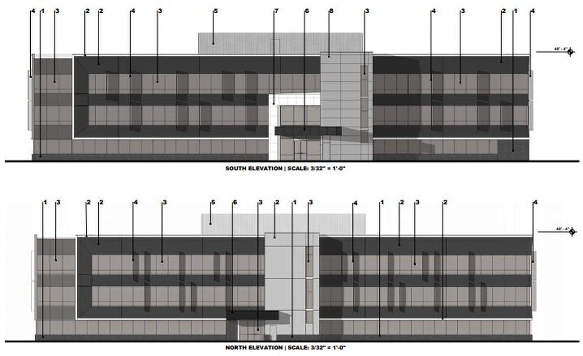 The office building would be the newest development at Ten Mile Crossing.
