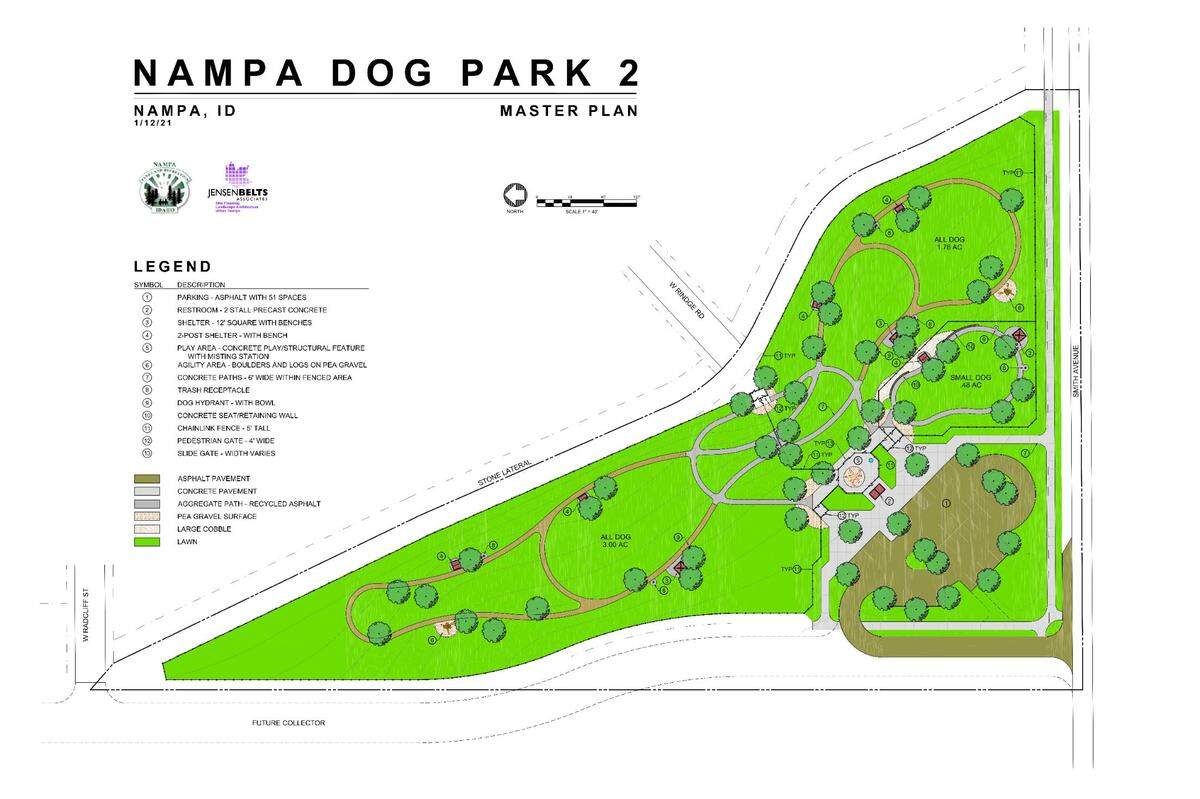 The city of Nampa said its first dog park has been popular and decided to construct another.