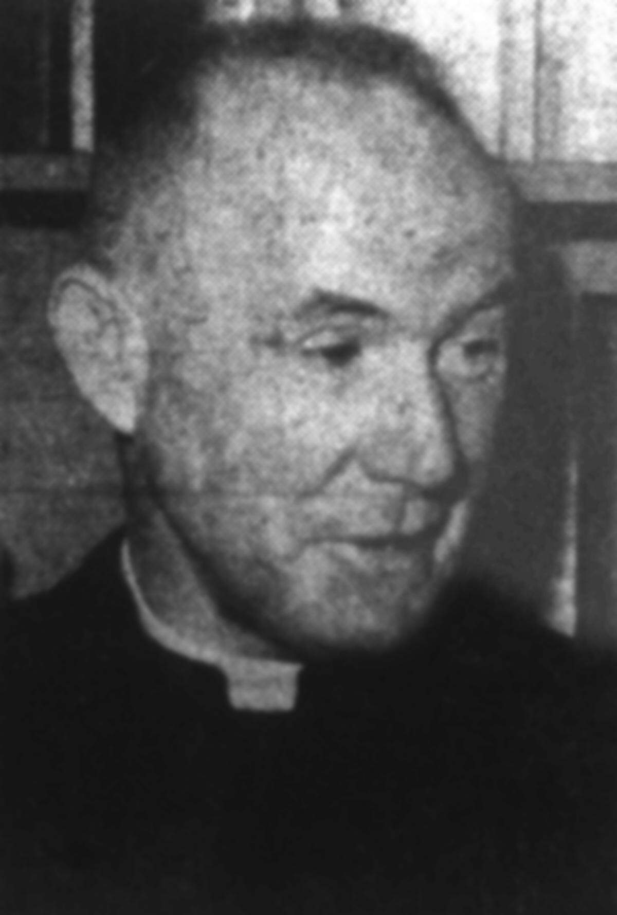 The Rev. James McSorley, pictured in 1972.