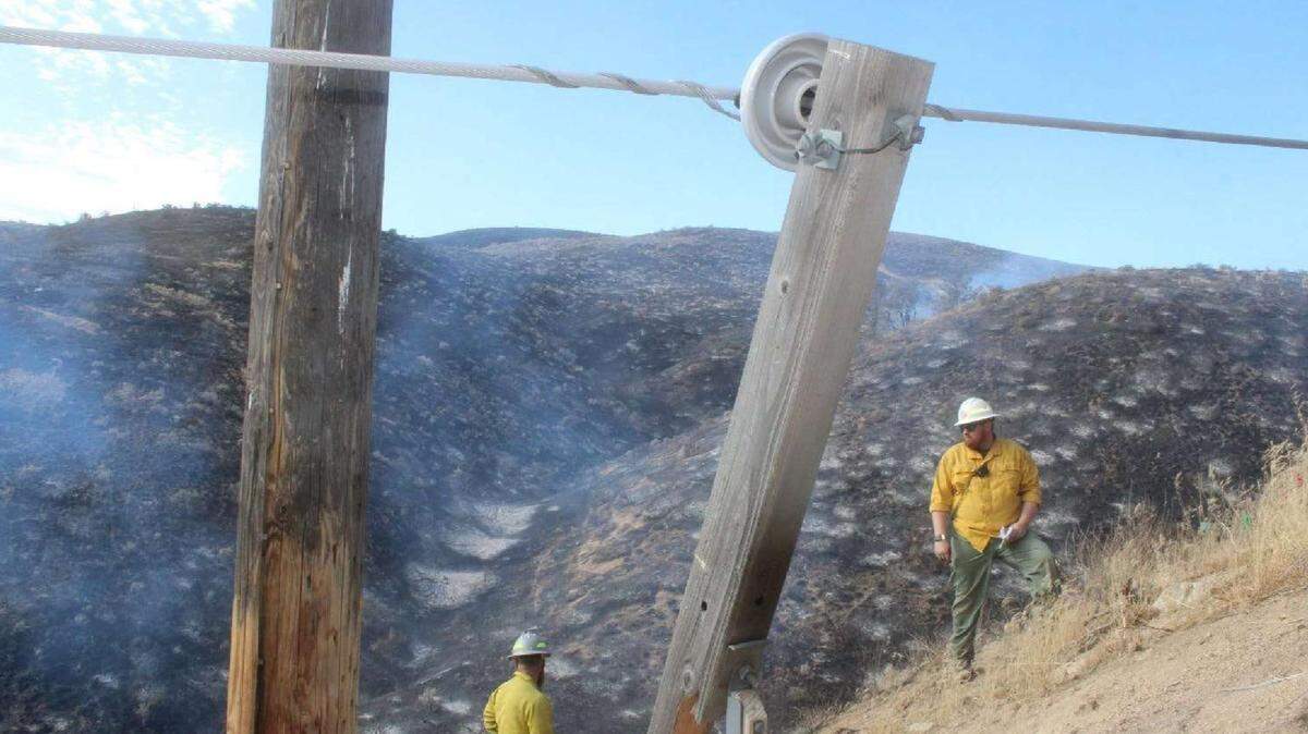 The Valley Fire started when an Idaho Power crossbeam broke and dropped a power line on the ground in the early morning hours of Oct. 4, sparking the nearly 10,000-acre fire.